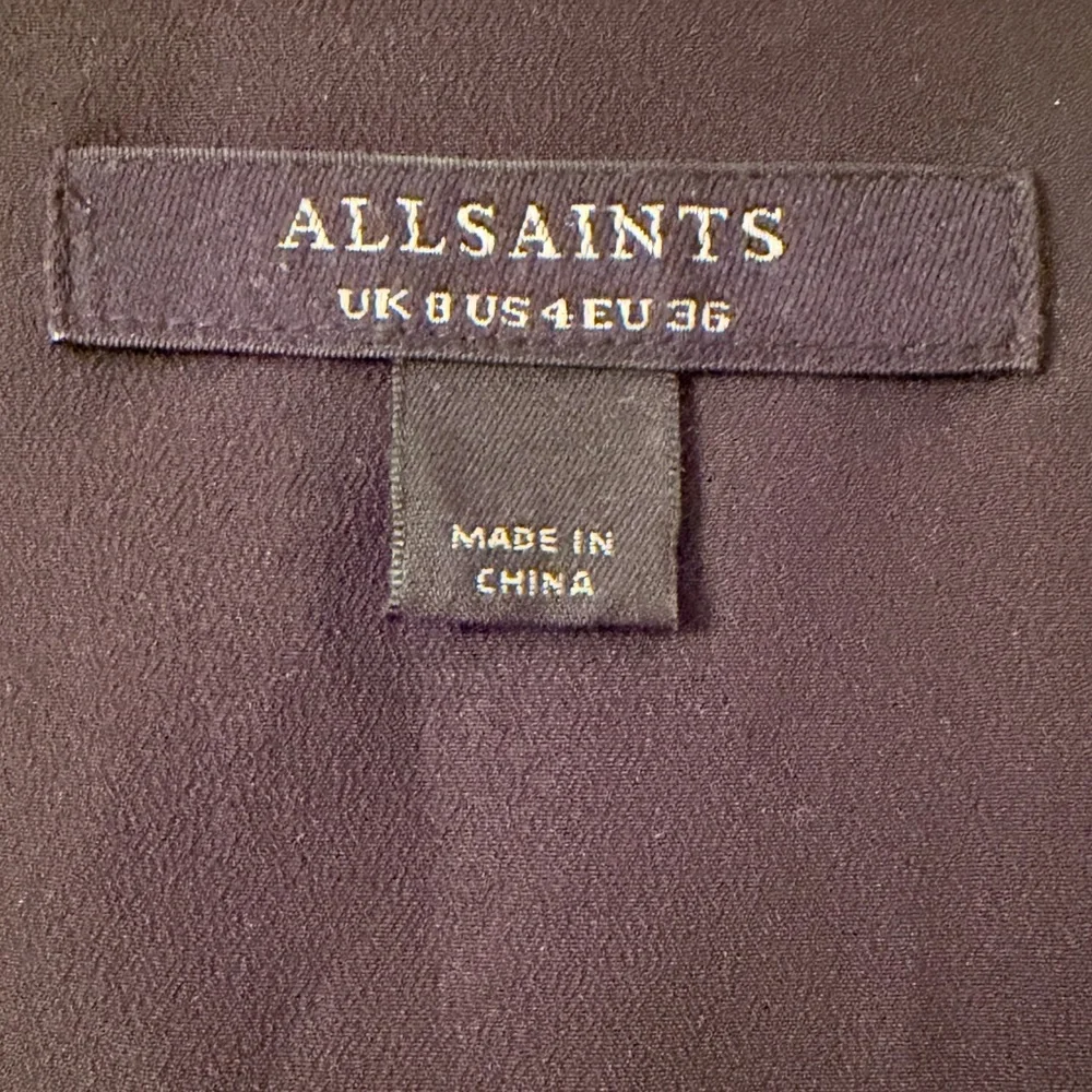All Saints Black Long Sleeve Dress - Picture 6 of 8